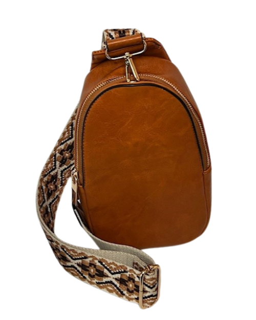 Vegan Leather Sling Bag - Stylish and Functional Solution for Busy Women/Moms - Market Street Waze