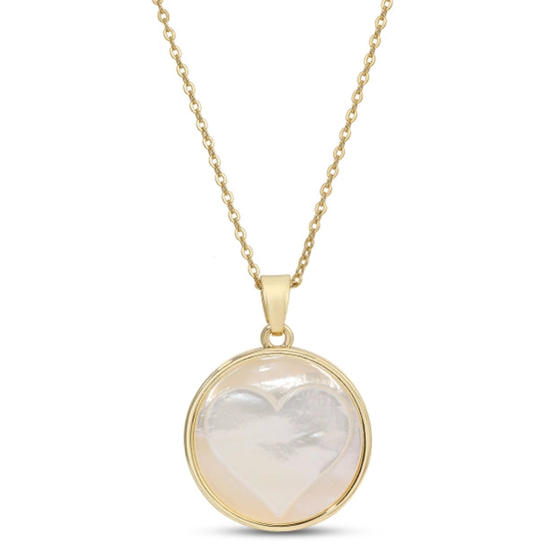 Elegant Etched Shell Pendant Necklace - Perfect Gift for Any Occasion